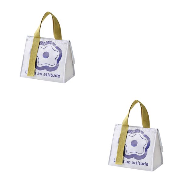 Injueey Bolsa de almuerzo impermeable de tela Oxford, fiambrera aislada, contenedor portátil para bebidas, bolso de mano para mujeres y Type2 NO2