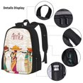 thumbnail image 3 of Fotbe Black African Woman Set Escolar 3 en 1 para Niños - Mochila Duradera con Lonchera Aislante y Estuche para Lápices - Mochila Escolar para Niños y Niñas, 3 of 7