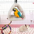 thumbnail image 4 of YLSHRF Plush Hamster Hammock, Hamster Hammock, With Hook For Small Pets Parrots, 4 of 8
