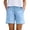 Light Blue, variant on Guluxicc Women's Cotton Shorts with Pockets Elastic Waist Straight Leg Running Performance Short Trousers for Everyday Gym Workout