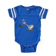 thumbnail image 1 of CafePress - Z Is For Zebra - Cute Infant Baby Football Bodysuit, 1 of 1