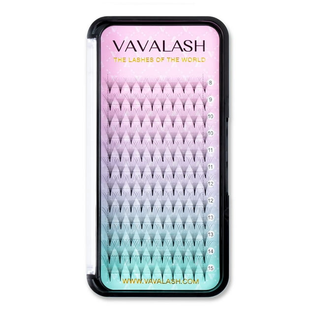 Extensiones de pestañas 3D 4D 5D 6D 8D 9D 10D Espesor 0.07/0.1 C/D Pestañas rizadas Tallo medio y tallo largo Abanicos prefabricados unidos por calor Suministros de extensiones de pestañas de volumen