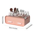 thumbnail image 2 of Makeup Organizer for Vanity, Cosmetic Storage Box, Cosmetic Display Cases with Drawers Ideal for Bedroom and Bathroom Countertops, 2 of 8