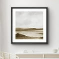 thumbnail image 4 of PixonSign Framed Canvas Wall Art Aerial View Cloudy Stormy Desert Landscape Print Nature Wilderness Fine Art Farmhouse/Country Minimal Artwork for Living Room, Bedroom, Office - 24"x24" Black, 4 of 5