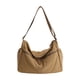 thumbnail image 2 of Women's Solid Color Crossbody Bag Commute Shoulder Bag Multi-Pocket Lightweight Casual Large Capacity Versatile Nylon Bag, 2 of 8