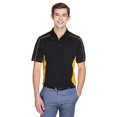 thumbnail image 1 of Polo Eperformance™ Fuse Snag Protection Plus Colorblock para hombre BLK/ CMPS GOLD XL Extremo 85113, 1 of 1