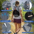 thumbnail image 3 of Mochila de Senderismo FIORETTO 15L para Hombre y Mujer Plegable 45x28x13cm, 3 of 7