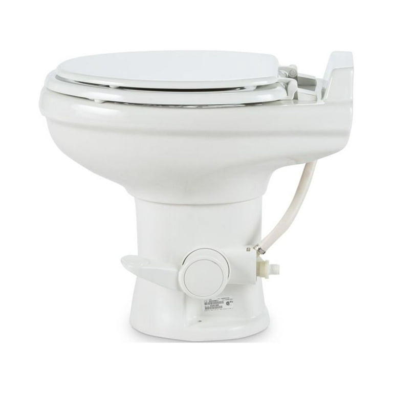 Dometic 302320081 320 Series Standard Height RV Toilet, White