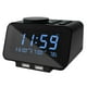 thumbnail image 1 of Despertador Radio USCCE Digital Dual con termómetro y USB, 1 of 7