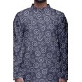 thumbnail image 4 of Atasi Party Wear Kurta Pajama For Men Mandarin Collar Ethnic Printed Kurta Set, 4 of 5