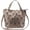 002bronze, variant on Geometric Lattice Top-handle Handbag for Women Matte Tote Purse Handbags Geometry Shoulder Bag