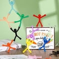 thumbnail image 5 of Imanes de Nevera, Mini Hombre Imanes Magnéticos de Nevera para Niños Adultos Decoración de Oficina Oficina Regalo de Navidad, 5 of 5