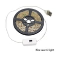 thumbnail image 1 of Advancent Tira de luces LED, lámpara resistente al agua, lámpara de barra con Sensor infrarrojo de mano USB para armario de cocina y TV Iluminación y accesorios Blanco cálido 4M Advancent HA002683-04, 1 of 1