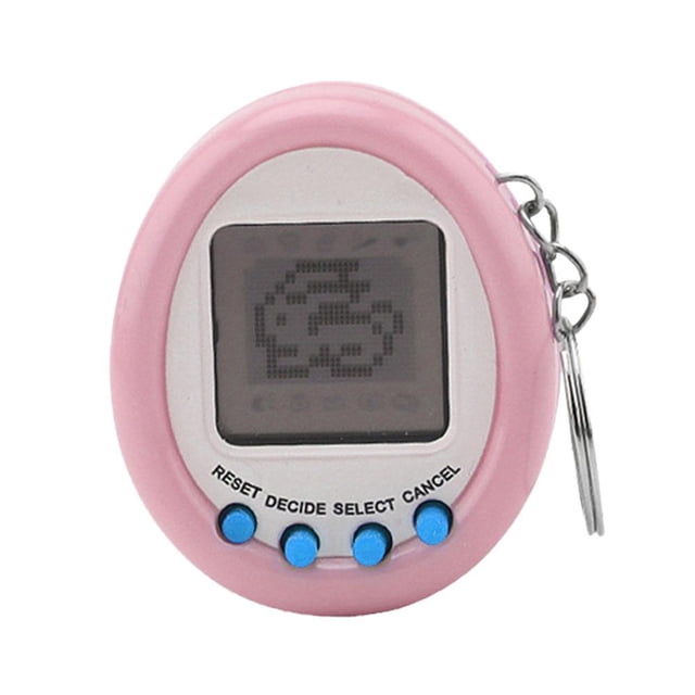 Consola de juegos electrónica para mascotas Digital Nostálgico Virtual E- Toys Pink JShteea El nuevo