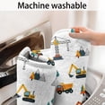 thumbnail image 5 of Cartoon Construction Vehicles Cranes Bathroom Rugs Mat,Non Slip Microfiber Bathroom Rug,Rubber Backing,Soft Bathroom Mats for Bathroom Floor,Tub and Shower,17x30in(43x75cm), 5 of 5