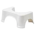 thumbnail image 1 of Stylish Stool - Adults Stool Bathroom Stool adding an elegant touch For Durable Easy Clean And Toddler For Stool For Adults To Install Easy/White, 1 of 9
