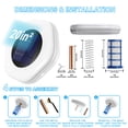 thumbnail image 5 of IVY&LANE Solar Pool Cleaner, Floating Water Cleaner and Purifier, Copper for Pool 35,000 Gallons, Large Solar Panel & 2 Sets of Fittings, Floating Water Cleaner for Above Ground Pool & Inground Pool, 5 of 8