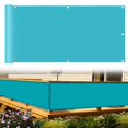 thumbnail image 4 of Petite Housse d'Extérieur, Toile d'Ombrage Rectangulaire Bleue Anti-Espionnage pour Camping Estival en Plein Air, Intimité, Housse de Protection, 4 of 6