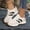 Beige, variant on Women's Thick Sole Sneakers Non Slip Fashion Breathable Walking Shoes Comfortable Support Casual Textile Upper Rubber Sole for All Seasons Green 7.5 Wide