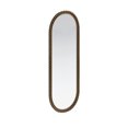 thumbnail image 5 of Antique Gold Oval Retro Mirror, Wall Hanging Decor for Living Room, Bedroom, Entrance with Vintage Iron Design and Easy Installation, 5 of 7