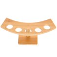 thumbnail image 1 of Estante de exhibición de gofres, soportes para alimentos, conos para pasteles, soportes para postres, rollos de madera de bambú hechos a mano para sushi, 1 of 6