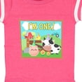 thumbnail image 4 of Inktastic I'm One Farm Animals Wearing Birthday Party Hats Boys or Girls Baby Bodysuit, 4 of 5