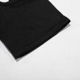 thumbnail image 4 of Summer Tops for Women Spandex T Shirts for Women Plain Loose T Shirts Lightweight Shirt Shirt Polyester Spandex Womens Tops Short Sleeve Loose Fit Short Sleeve Stretch Black XL, 4 of 8