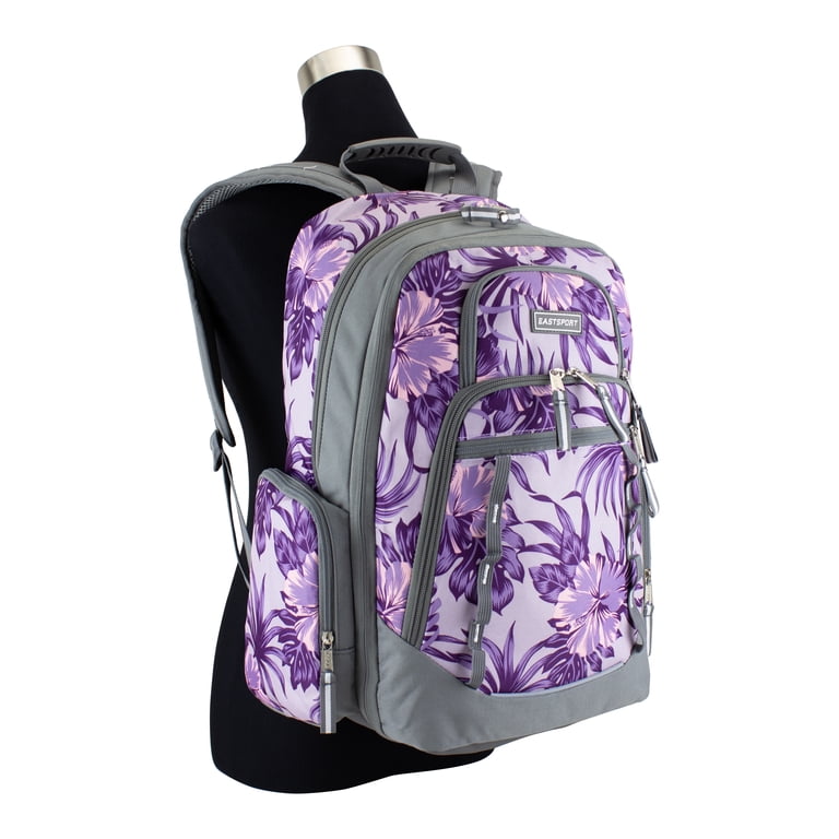 Eastsport Unisex Diamond Expandable Recycled Backpack 