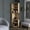 Beige, variant on Particle Board Modern Bar Cabinet | For Primary Living | Spacious Storage with Five Shelves