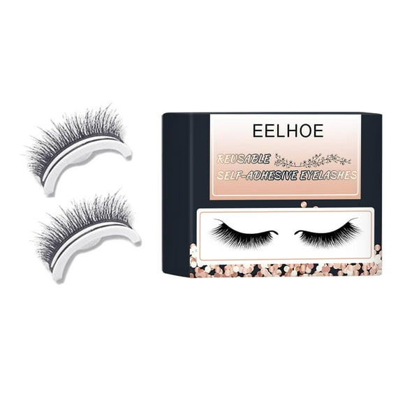 Pestañas postizas naturales Sunnimix Estilo tupido Paquete de pestañas largas