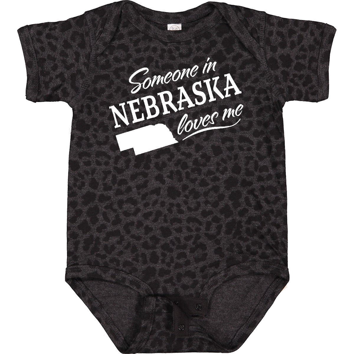 Inktastic Someone in Nebraska Loves Me Boys or Girls Baby Bodysuit