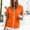 Orange, variant on Fnooota Womens Zip up Hoodies, Casual Short Sleeve Lightweight Drawstring Athletic Jackets with Pockets Khaki Size S-2XL