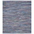 thumbnail image 1 of Safavieh Rag 2'3" X 10' Hand Woven Cotton Rug in Purple, 1 of 3