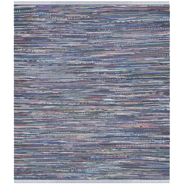 Safavieh Rag 2'3" X 10' Hand Woven Cotton Rug in Purple