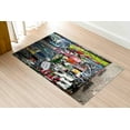 thumbnail image 5 of Banksy Graffiti Rugs, Abstract Graffiti Rug, Area Rug, Machine Washable Rug, Street Rug, Modern Rug, Colorful Rug, Runner Rug, Graffiti Rug, 2.6'x5' - 80x150 cm, 5 of 8