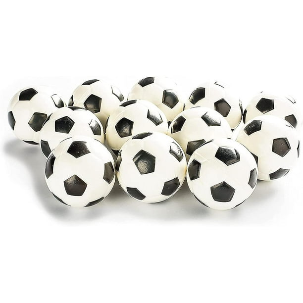 Soccer Sports Stress Balls Bulk Pack Of 12 Relaxable 2" Stress Relief Soccer Squeeze Balls-