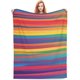 thumbnail image 2 of Manta de cama Rainbow Pride LGBT para salas de estar y dormitorios A042 40" X 30", 2 of 8