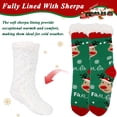 thumbnail image 5 of Women Slipper Socks with Grippers Non Slip Sherpa Lined Slipper Socks Home Grips Socks, 5 of 8