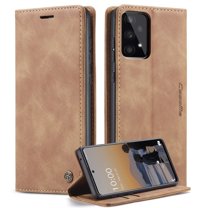 Galaxy A53 5G Wallet Case, TECH CIRCLE PU Leather Flip Folio Case with Card Holders RFID Blocking Kickstand Shockproof TPU Inner Shell Phone Cover for Samsung Galaxy A53 5G 6.5 inch 2022, Brown