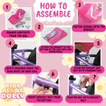 thumbnail image 3 of Paquete de asiento de bicicleta y casco Ride Along Dolly Pink para 18 a 22 años, 3 of 6