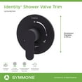 thumbnail image 7 of Symmons S6790STNTRM Identity Single Handle Volume Control Valve Trim - Nickel, 7 of 7