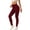 Red, variant on Women Workout Out Pocket Leggings With Fleece Fitness Sports Running Yoga Pants