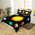 thumbnail image 3 of King Size Solar System Bedding Set Outer Space Galaxy Duvet Cover Universe Planets Comforter Cover Astronomy Bed Set with 2 Pillowcases, Zipper Closure, 3 of 6