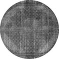 thumbnail image 1 of Ahgly Company Indoor Round Oriental Gray Industrial Area Rugs, 8' Round, 1 of 4