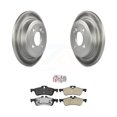 thumbnail image 1 of Transit Auto Rear Coated Disc Brake Rotors and Ceramic Pads Kit for Car Mini Cooper KGA-103418, 1 of 11