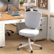 COSVALVE Height Adjustable Kids Study Chair Boys Girls Students Computer Chair Ergonomic Design with Wheels(Gray)