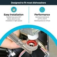 thumbnail image 3 of czcpp-41043 Stainless-Steel Dishwasher Hose, 3 of 4