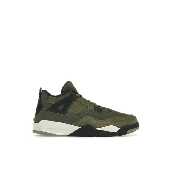 Jordan Kid's 4 Retro SE Craft Medium Olive Shoes, from StockX