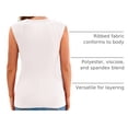 thumbnail image 4 of Musculosa PRETTYGARDEN 2025 de canalé con mangas cortas XL, 4 of 9