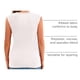 thumbnail image 4 of Remera PRETTYGARDEN de punto acanalado, manga corta ajustada, color blanco roto, talla XXL, 4 of 9
